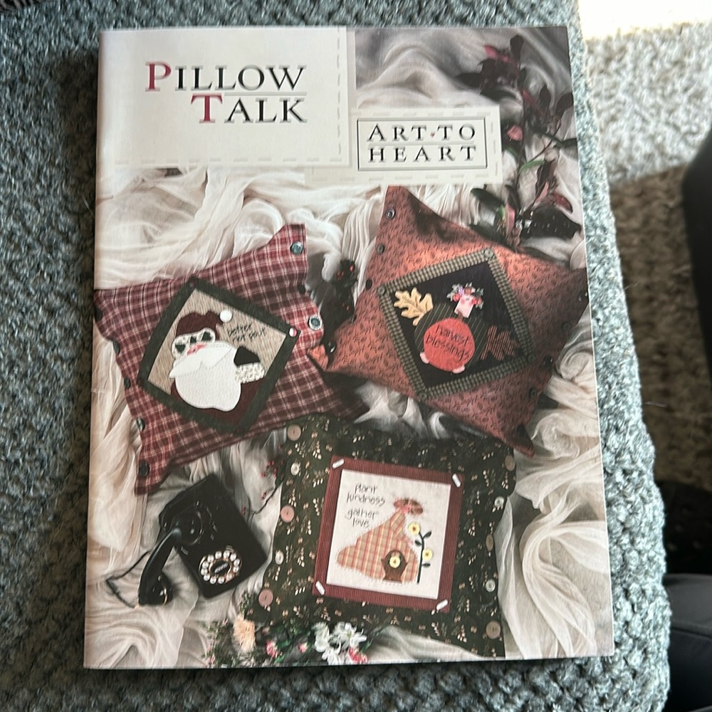 Pillow talk art to heart book 1998